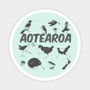 Aotearoa NZ birds Magnet